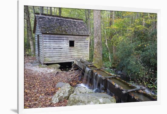 Tennessee, Great Smoky Mountains NP, Tub Mill and Millrace in a Forest-Jamie & Judy Wild-Framed Photographic Print