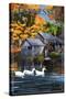 Tennessee - Mill Scene-Lantern Press-Stretched Canvas