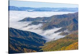 Tennessee, North Carolina, Great Smoky Mountains NP, Newfound Gap-Jamie & Judy Wild-Stretched Canvas