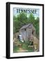 Tennessee - Old Mill-Lantern Press-Framed Art Print