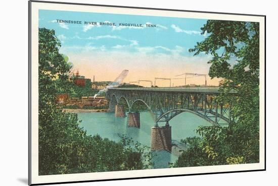 Tennessee River Bridge, Knoxville, Tennessee-null-Mounted Art Print