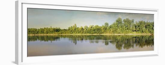 Tennessee River Reflections-Jai Johnson-Framed Premium Giclee Print