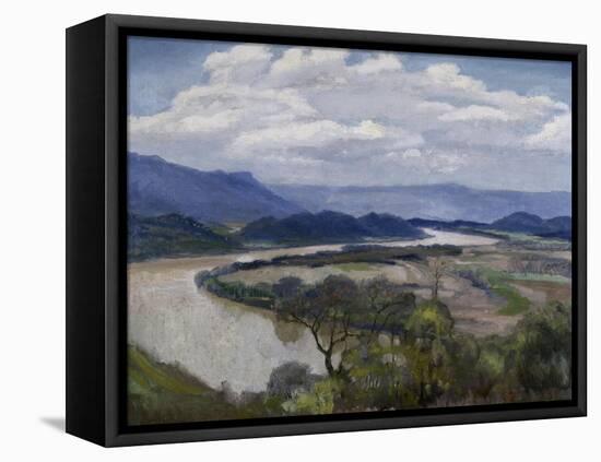 Tennessee River Valley-Charles Mclaughlin-Framed Stretched Canvas