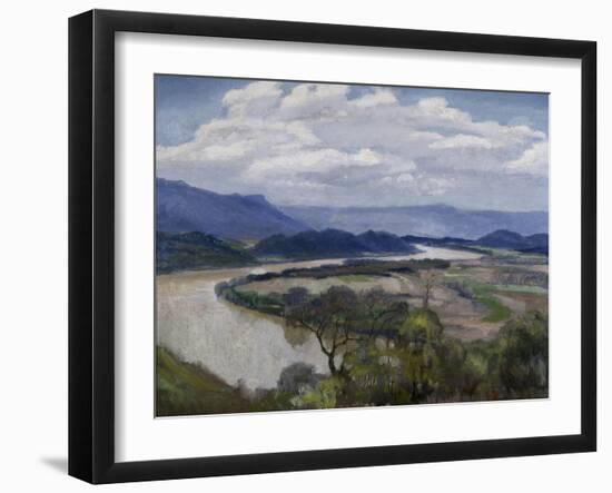 Tennessee River Valley-Charles Mclaughlin-Framed Giclee Print