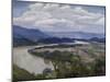 Tennessee River Valley-Charles Mclaughlin-Mounted Giclee Print