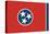 Tennessee State Flag-Lantern Press-Stretched Canvas