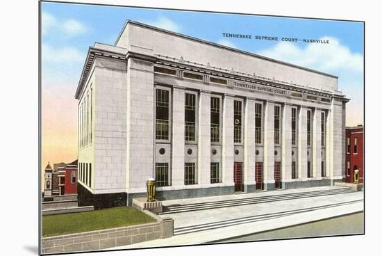Tennessee Supreme Court, Nashville, Tennessee-null-Mounted Art Print