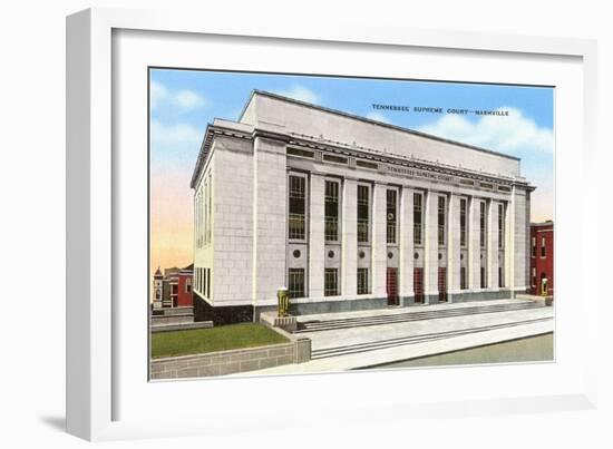 Tennessee Supreme Court, Nashville, Tennessee-null-Framed Art Print