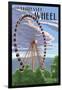 Tennessee - the Great Wheel-Lantern Press-Framed Art Print