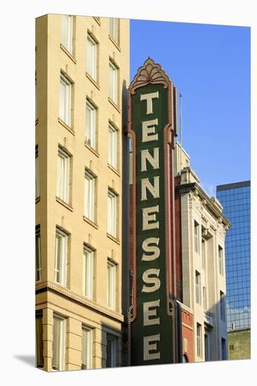 Tennessee Theater on Gay Street, Knoxville, Tennessee, United States of America, North America-Richard Cummins-Stretched Canvas