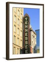 Tennessee Theater on Gay Street, Knoxville, Tennessee, United States of America, North America-Richard Cummins-Framed Photographic Print