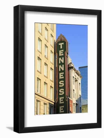 Tennessee Theater on Gay Street, Knoxville, Tennessee, United States of America, North America-Richard Cummins-Framed Photographic Print