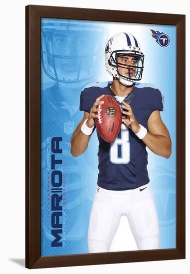 Tennessee Titans - M Mariota 2015-null-Framed Poster