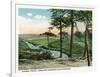 Tennessee - View of Chattanooga from Signal Point-Lantern Press-Framed Art Print