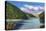 Tennessee - View of Watauga Lake and Dam-Lantern Press-Stretched Canvas