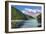 Tennessee - View of Watauga Lake and Dam-Lantern Press-Framed Art Print