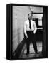 Tennessee Williams Standing W Cigarette, NYC 1955-Alfred Eisenstaedt-Framed Stretched Canvas