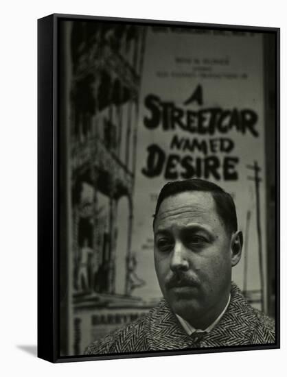 Tennessee Williams-W^ Eugene Smith-Framed Stretched Canvas