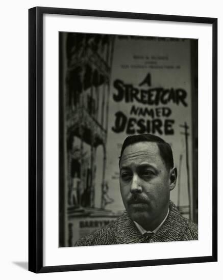 Tennessee Williams-W^ Eugene Smith-Framed Premium Photographic Print