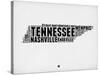 Tennessee Word Cloud 2-NaxArt-Stretched Canvas