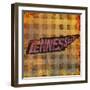 Tennessee-Art Licensing Studio-Framed Premium Giclee Print