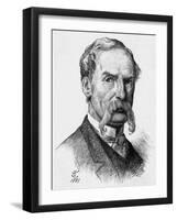 Tenniel Self-Portrait-J Swain-Framed Art Print