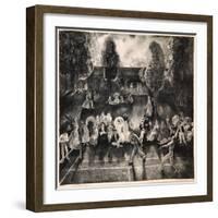 Tennis, 1920-George Wesley Bellows-Framed Giclee Print