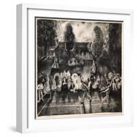 Tennis, 1920-George Wesley Bellows-Framed Giclee Print