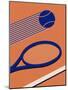 Tennis 80S-Rosi Feist-Mounted Giclee Print