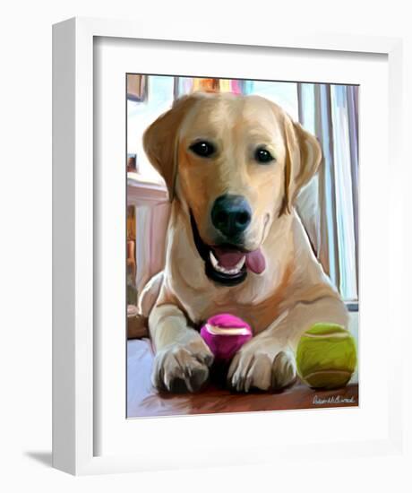 Tennis Anyone?-Robert Mcclintock-Framed Art Print