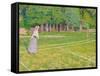 Tennis at Hertingfordbury, 1910-Spencer Frederick Gore-Framed Stretched Canvas