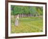 Tennis at Hertingfordbury, 1910-Spencer Frederick Gore-Framed Giclee Print