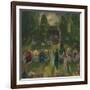 Tennis at Newport, 1919-George Wesley Bellows-Framed Giclee Print