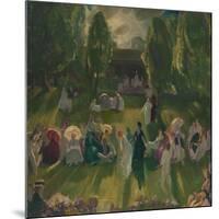 Tennis at Newport, 1919-George Wesley Bellows-Mounted Giclee Print