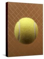 Tennis Ball Against a Racquet-null-Stretched Canvas