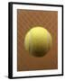 Tennis Ball Against a Racquet-null-Framed Photographic Print