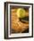 Tennis Ball and Wood Racket-Tom Grill-Framed Photographic Print