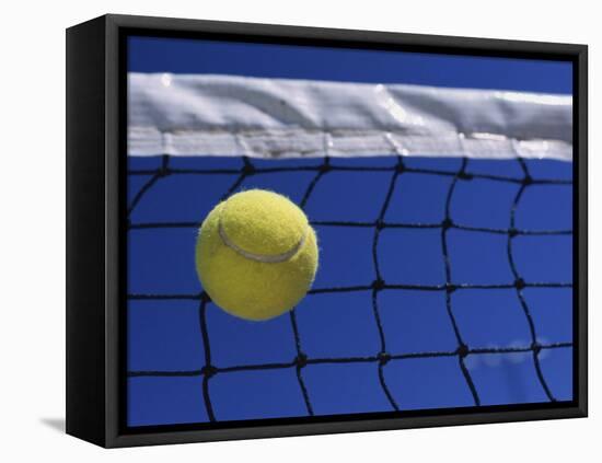 Tennis Ball Hitting Net-null-Framed Stretched Canvas