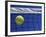 Tennis Ball Hitting Net-null-Framed Photographic Print