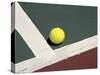 Tennis Ball on a Court-null-Stretched Canvas