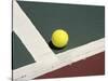 Tennis Ball on a Court-null-Stretched Canvas