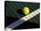 Tennis Ball on Court with Shadows-null-Stretched Canvas