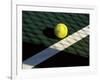 Tennis Ball on Court with Shadows-null-Framed Photographic Print