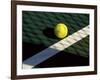 Tennis Ball on Court with Shadows-null-Framed Photographic Print