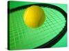 Tennis Ball on Racquet-null-Stretched Canvas