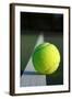 Tennis Ball on the Court Line-33ft-Framed Photographic Print