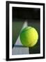 Tennis Ball on the Court Line-33ft-Framed Photographic Print
