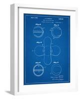 Tennis Ball Patent-null-Framed Art Print