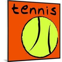 Tennis Ball-null-Mounted Giclee Print