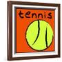 Tennis Ball-null-Framed Giclee Print